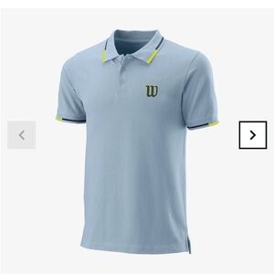 Wilson Mens Script Eco Cotton Polo Slim Fit (Brand New)